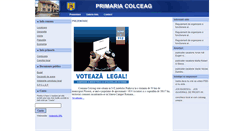 Desktop Screenshot of colceag.infoprimarie.ro